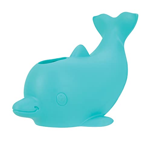 Nuby Bathtub Safety Spout Guard - Compatible with Most Standard Faucets - Bath Toys - Dolphin, (Pack of 6) - style: Dolphin (Pack of 6)