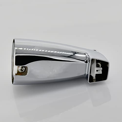 Slip Fit Tub Spout with Pull-Up Diverter for 1/2 inch Copper Tube, Chrome - color: Polished Chrome