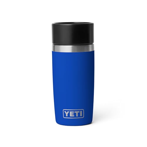YETI Rambler 12 oz Travel Bottle, Stainless Steel, Vacuum Insulated with Leakproof Commuter Cap, Royal Blue - color: Royal Blue, size: 12 Ounces