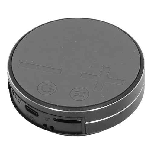 Bone Conduction Speaker, Bluetooth, AUX, Small Memory Card, Stereo, Water Proof, Intelligent Suction Cup Design, for Outdoor and Indoor Bathroom (Black) - color: Black