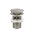 Freestanding Bathtub Drain Pop-up Stopper - Suitable for Most Bathtubs, Compatible With Rough-in Kit (Brushed Nickel Finish) - color: Brushed Nickel Finish