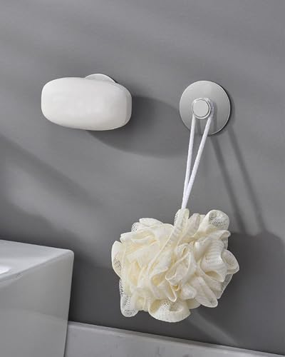 2Pcs Magnetic Soap Savers for Bar Soap, Stainless Steel Soap Holder for Shower Wall and Kitchen/Bathroom, Easy Clean, Self-Draining (Silver) - color: Silver(2 Pcs)