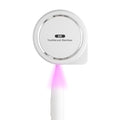 UV Toothbrush Sanitizer Holder, Toothbrush Sanitizer and Holder Cover Caps with Fan Drying, Rechargeable Portable Toothbrush Cleaner Case Fits Most Electric and Manual Toothbrushes (White) - color: White