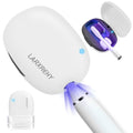Toothbrush Cleaner Case - Toothbrush Covers with Holder - Portable & Rechargeable Travel Home Toothbrushes Cleaner Case - Fits All Manual or Electric ToothBrushes(White) - color: White