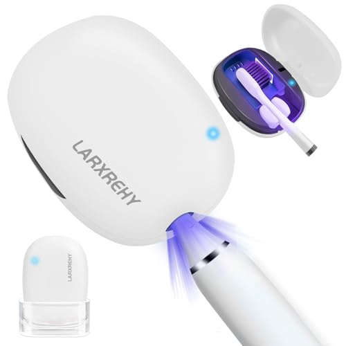 Toothbrush Cleaner Case - Toothbrush Covers with Holder - Portable & Rechargeable Travel Home Toothbrushes Cleaner Case - Fits All Manual or Electric ToothBrushes(White) - color: White
