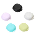 minkissy Travel Soap Holder Box with Lid 5pcs Set Portable Plastic Travel Soap Container Case for Camping Gym Bathroom Random Color