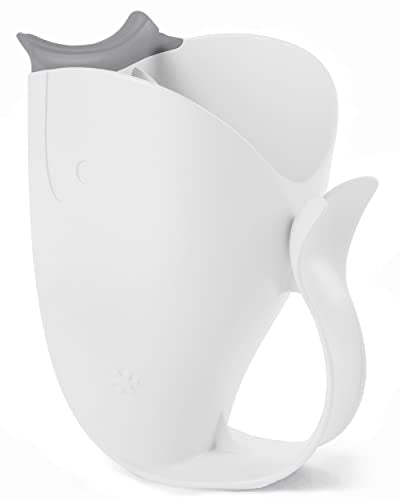 Skip Hop Baby Bath Rinse Cup MOBY Tear-free Waterfall Rinser White Age 0+ - style: Moby Rinser White