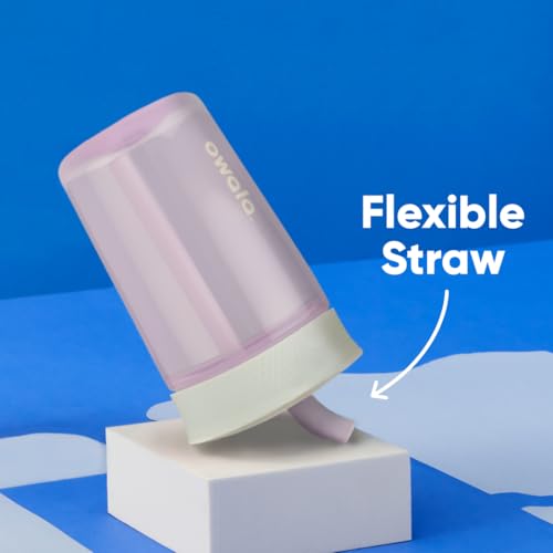 Owala Kids Insulation BPA-Free Plastic Tumbler with Spill Resistant Flexible Straw, Easy to Clean, Kids Water Bottle, Great for Travel, Dishwasher Safe, 15 Oz, Mint and Pink, (Unicorn) - color: Mint and Pink (Unicorn), size: 15 Ounces