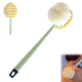 Bath Back Scrubber Brush for Shower,Dry Brushing Body Brush for Men Women Long Handle Exfoliator