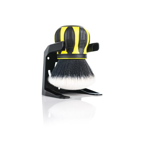 Detail Factory - Curveball XL Synthetic Brush - Ultra Soft Bristles, Comes with Storage Rack, Covers Large Area Inside or Outside Vehicles - Live Wire - color: Live Wire