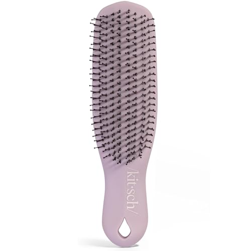 Kitsch Scalp Renewal Brush - Exfoliating & Scalp Massager for Hair Growth, Gentle Head Massage Brush to Remove Buildup, Boost Circulation & Relaxing Head Scrubber for Washing Hair - Soft Violet - color: Soft Violet