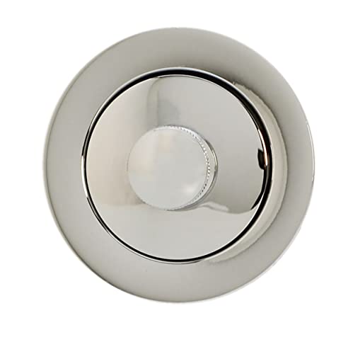 Westbrass D3324-05 1-1/2" NPSM Pull & Drain Bathtub Plug, Coarse Thread, Polished Nickel - color: Polished Nickel