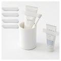 4-Pack Toothpaste Squeezer, Tube Squeezer Tool & Tooth Paste Dispenser | JM.JEEMI PP Toothpaste Roller for Bathroom, Works with Creams, Cosmetics, Lotions in Tubes up to 2.6" Wide