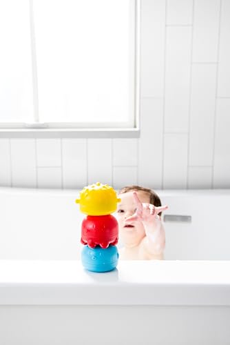 Ubbi Squeeze & Switch Silicone Bath Toys for Babies and Toddlers, Mix-and-Match Water Squirter Toys, Water Toys for Toddler Bath Playtime, Set of 3 - color: Squeeze Toys