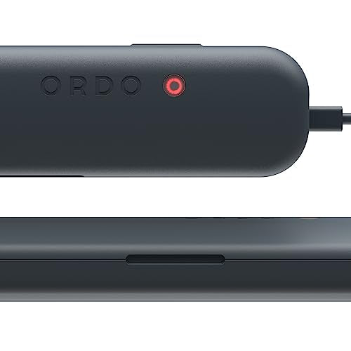ORDO Sonic+ Toothbrush Travel Case, portable USB Charging, Charcoal Grey | Sonic toothbrush holder, durable design, secure magnetic closure, travel friendly, toothbrush not included - color: Charcoal Gray