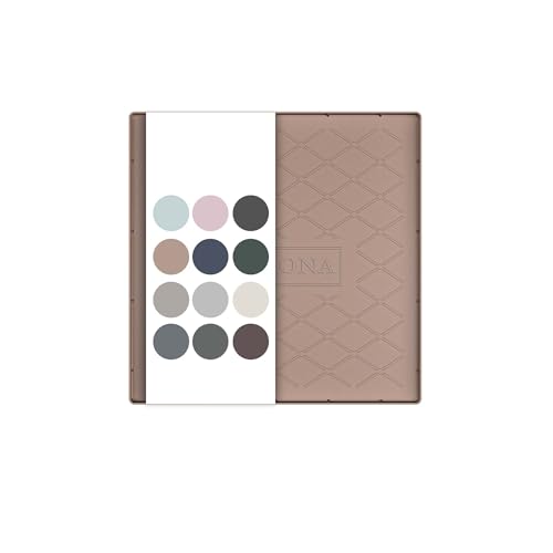 URMONA 19" x 19" Waterproof Silicone Mat in Multiple Sizes & Colors, Under Sink Mat for Kitchen & Bathroom, Pet Food Pad for Dogs & Cats, Kitchen Cabinet Liner, Multi-Purpose for Storage(Khaki) - color: Khaki, size: 19"W x 19"L