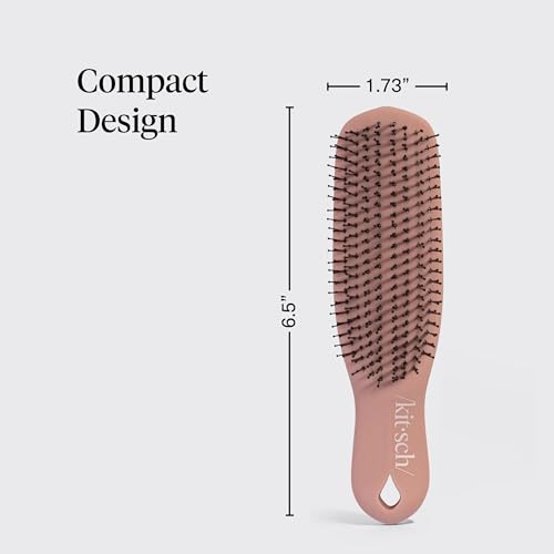 Kitsch Scalp Renewal Brush - Exfoliating & Scalp Massager for Hair Growth, Gentle Head Massage Brush to Remove Buildup, Boost Circulation & Relaxing Head Scrubber for Washing Hair - Terracotta - color: Terracotta