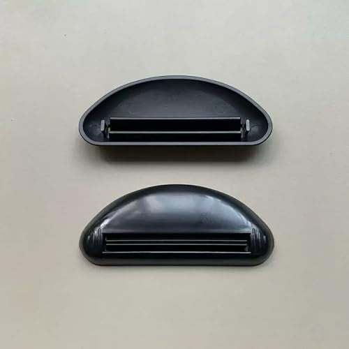 4Pcs Toothpaste Tube Squeezer Quad Pack - Suitable for Travel & Home Use Red+White+Black+Blue