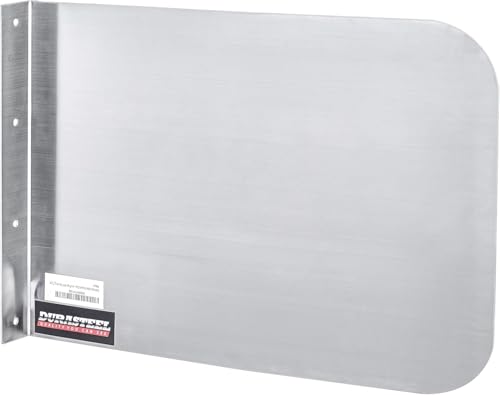 DuraSteel Stainless Steel Splash Guard for Sink & Fryer - 20" x 12" Wall Mount Shield for Deep Fryer Splash Guard Commercial - Stove Oil Splatter Protection Screen for Kitchen Area Safety & Hygiene - size: 20" x 12" Wall Mount