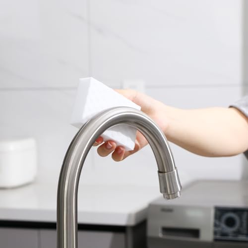 Magic Sponges Eraser,20PCS Melamine Sponge Bulk,2X Density,Extra Long-Lasting Eraser Cleaner for Bathtub, Floor, Baseboard, Bathroom, Wall,Kitchen,Furniture (20PCS (2X Density) | Extra Long-lasting Eraser,Just add Water,Cleaner for Bathtub, Floor, Baseboa