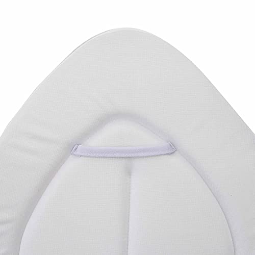 Nuby Turtle Baby Bath Cushion for Bathtub or Sink, Soft and Easy to Dry Fabric, 0-6 Months, Turquoise