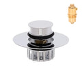 Bathtub Drain Stopper Hair Catcher, Pop Up Sink Stopper with Anti-Clogging Basket, Bathroom Sink Strainer Fits 1.5"-1.75" Bath Drain Hole