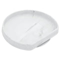 Bumkins Toddler and Baby Suction Plate, Silicone Grip Dish for Babies and Kids, Baby Led Weaning, Children Feeding Supplies, Non Skid Sticky Bottom, Platinum Silicone, Ages 6 Months Up, Marble - color: A3 Marble-GP