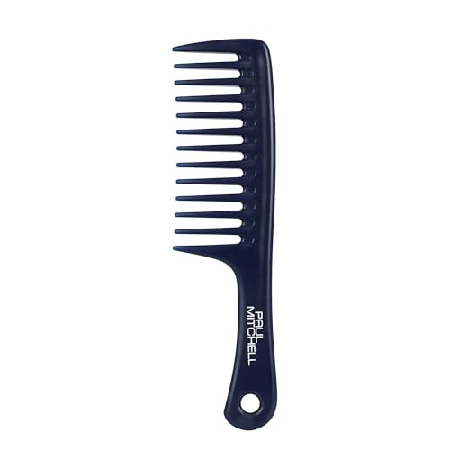 Paul Mitchell Detangler Comb, Wide Tooth Comb Detangles Wet or Dry Hair - color: Night Sky Blue - 9.62 in.Length (Pack of 1)