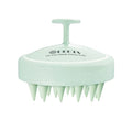 HEETA Scalp Massager Hair Growth, Soft Silicone Scalp Scrubber Shampoo Brush for Exfoliation, Dandruff Removal & Head Massage Stress Relax, Wet & Dry Use for Thick, Thin Hair Care, Wheat Straw Green - color: New Green