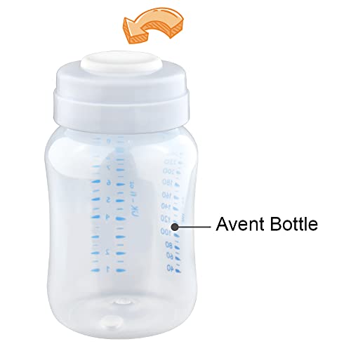 Maymom Write & Reuse Baby Bottle Labels for Daycare/Sealing Disc Compatible with Philips Classic Bottles, Maymom Screw Ring. 6pcs - color: Sealing Disc