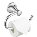 BESy Polished Chrome Toilet Tissue Paper Holder Polished Chrome Bathroom Accessories Toilet roll Paper Hanger, Wall Mounted, Rustproof - color: Polished Chrome