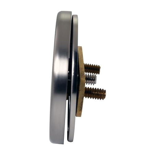 Westbrass Floating No-Hole Overflow Faceplate, Satin Nickel, D980R-07 - color: Satin Nickel, size: 1 Pack
