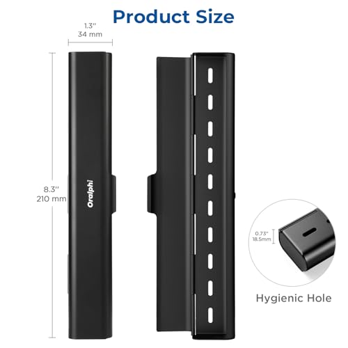 Aluminum Toothbrush Travel Case, Portable Travel Toothbrush Holder, Durable Manual Toothbrush Box Container for Traveling, Bathroom, Camping, Business Trip-Black - color: Black, size: 1 Pack (Standard)