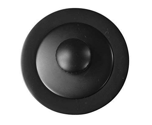 Westbrass Pull & Drain Sch. 40 PVC Bath Waste with One-Hole Top Elbow, Matte Black, D49721-62 - color: Matte Black, size: 1 Pack