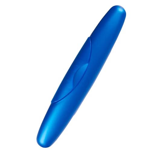 RADIUS Toothbrush Travel Case for Standard Brush, BPA-Free Recycled Plastic, Portable for Bathroom, School, Home, Camping- Sapphire Blue (FITS ALL CONVENTIONAL TOOTHBRUSH and RADIUS SOURCE TOOTHBRUSH) - color: Sapphire Blue