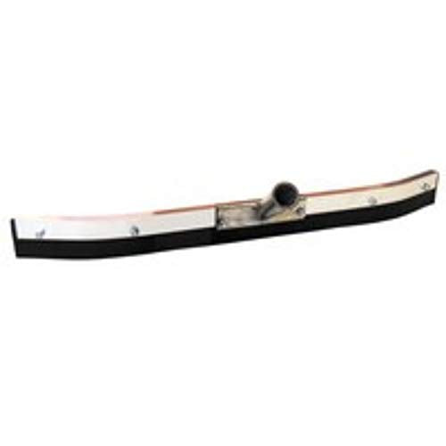Weiler 45510 24" Floor Squeegee, Curved, Metal Frame, Heavy-Duty Rubber Blade, Made in the USA (Pack of 6) - size: 24", style: Curved