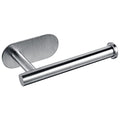 YUET Toilet Roll Holder Self Adhesive Holders Tissue 3M Stand Hanger Bathroom, Kitchen, Washroom Premium Thicken SUS-304 Stainless Steel, No Drilling,Strong Adhesiveness Rustproof (Brushed Silver) - color: Silver