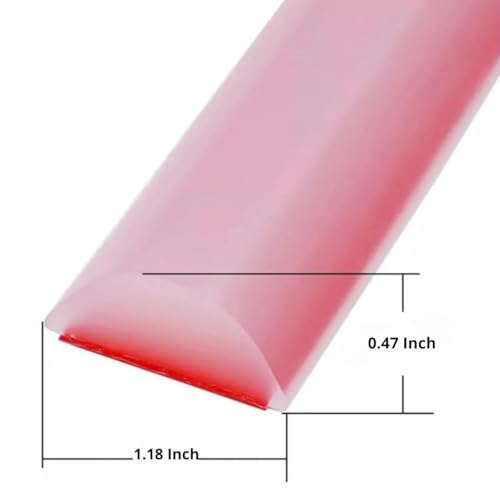 78 inches, 2 Meter self‑adhesive Cut Flexible Silicone Water Dam Retention Barrier Shower Threshold Strip Anti-leak wet and dry separation Suitable for Bathroom & Kitchen (Transparent 78.7") - color: Transparent