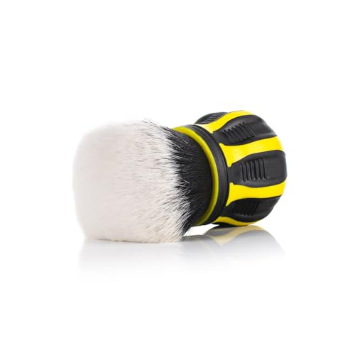 Detail Factory - Curveball XL Synthetic Brush - Ultra Soft Bristles, Comes with Storage Rack, Covers Large Area Inside or Outside Vehicles - Live Wire - color: Live Wire