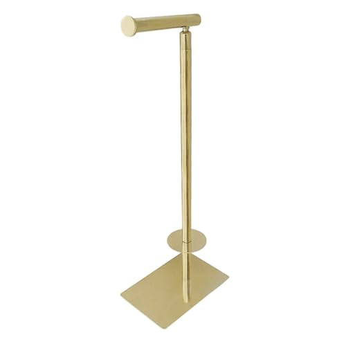 Kingston Brass CC8002 Claremont Freestanding Toilet Paper Holder, Polished Brass - color: Polished Brass