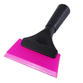 FOSHIO Small Squeegee with 5 Inch Pink Rubber Blade Mini Wiper Window Tinting Tools for Mirror Glass Window Cleaner with Non-Slip Handle - color: Pink