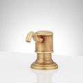 Signature Hardware 483669 Amberly Soap Dispenser - color: Aged Brass