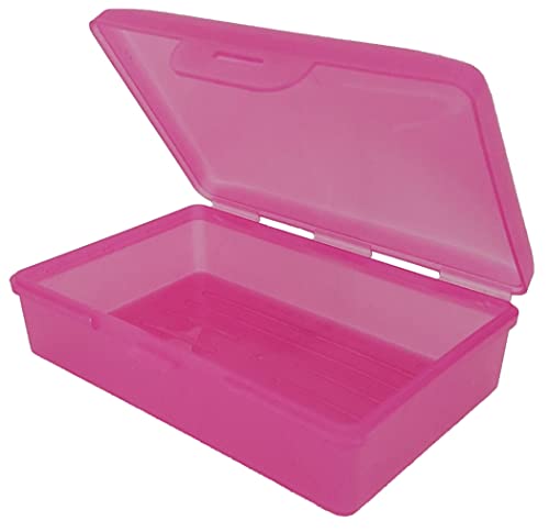 American Comb Travel Soapbox, Durable Storage Container, Multiple Colors, Made in USA (1, Pink) - color: Pink