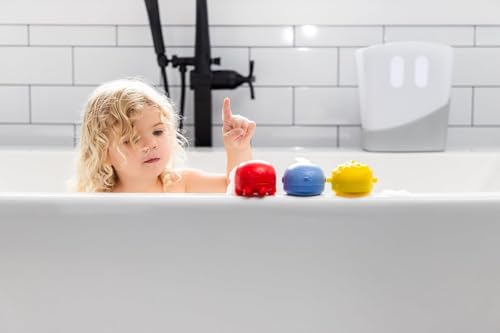 Ubbi Squeeze & Switch Silicone Bath Toys for Babies and Toddlers, Mix-and-Match Water Squirter Toys, Water Toys for Toddler Bath Playtime, Set of 3 - color: Squeeze Toys