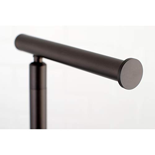 Kingston Brass CC8005 Claremont Freestanding Toilet Paper Holder, 22-3/4-Inch, Oil Rubbed Bronze - color: Oil Rubbed Bronze