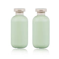 10oz Squeeze Bottles with Flip Cap, Refillable Plastic Travel Bottles for Creams, Lotion, Shampoo, Conditioner (2 Pcs) - color: Green, size: 300ml/10 oz