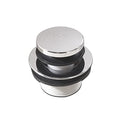 Tip-Toe Bathtub Drain Stopper with ABS Plastic Bushing, Fits in 1-1/2 Inch or 1-3/8 Inch Inner, Easy to Install, Plated Chrome - color: Plated Chrome