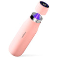 VSITOO S1 15oz Mini Insulated Stainless Steel Self-Cleaning Water Bottle | Mini 15oz Insulated Bottle for Purses & School Bags, With Auto Self-Cleaning, Touchscreen, 30-Day Battery & 24H Cold - color: Pink, size: 14.8 Ounces