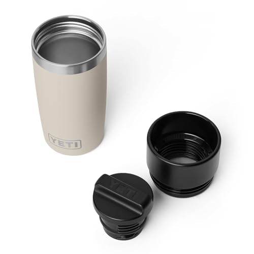 YETI Rambler 12 oz Travel Bottle, Stainless Steel, Vacuum Insulated with Leakproof Commuter Cap, Cape Taupe - color: Cape Taupe, size: 12 Ounces