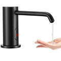 Automatic Soap Dispenser Touchless for Kitchen Bathroom Sink Built in Electric Soap Dispenser Infrared Sensors Liquid Commercial Dispenser with Bottle and Pump 33.81oz/1000ml (Black) - color: Liquid-black